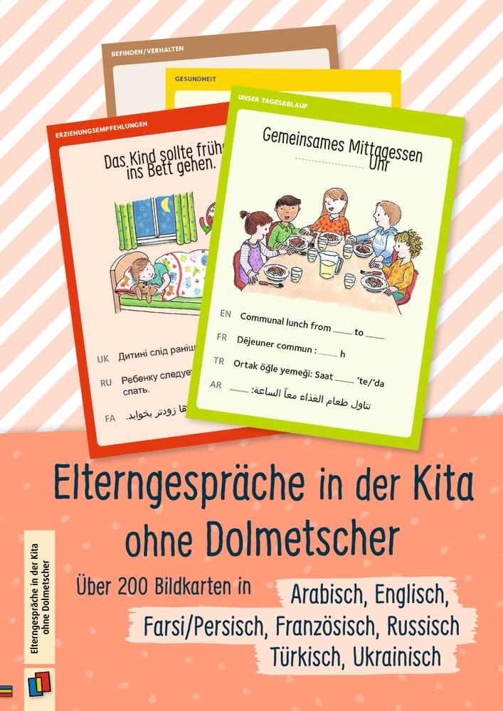 Vorderes Coverbild Elterngespräche in der Kita ohne Dolmetscher