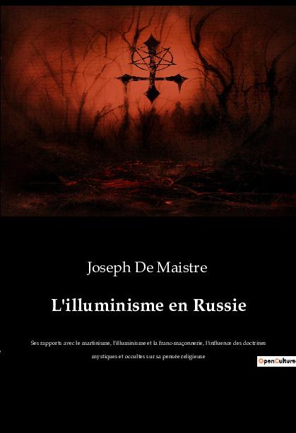 Vorderes Coverbild L'illuminisme en Russie