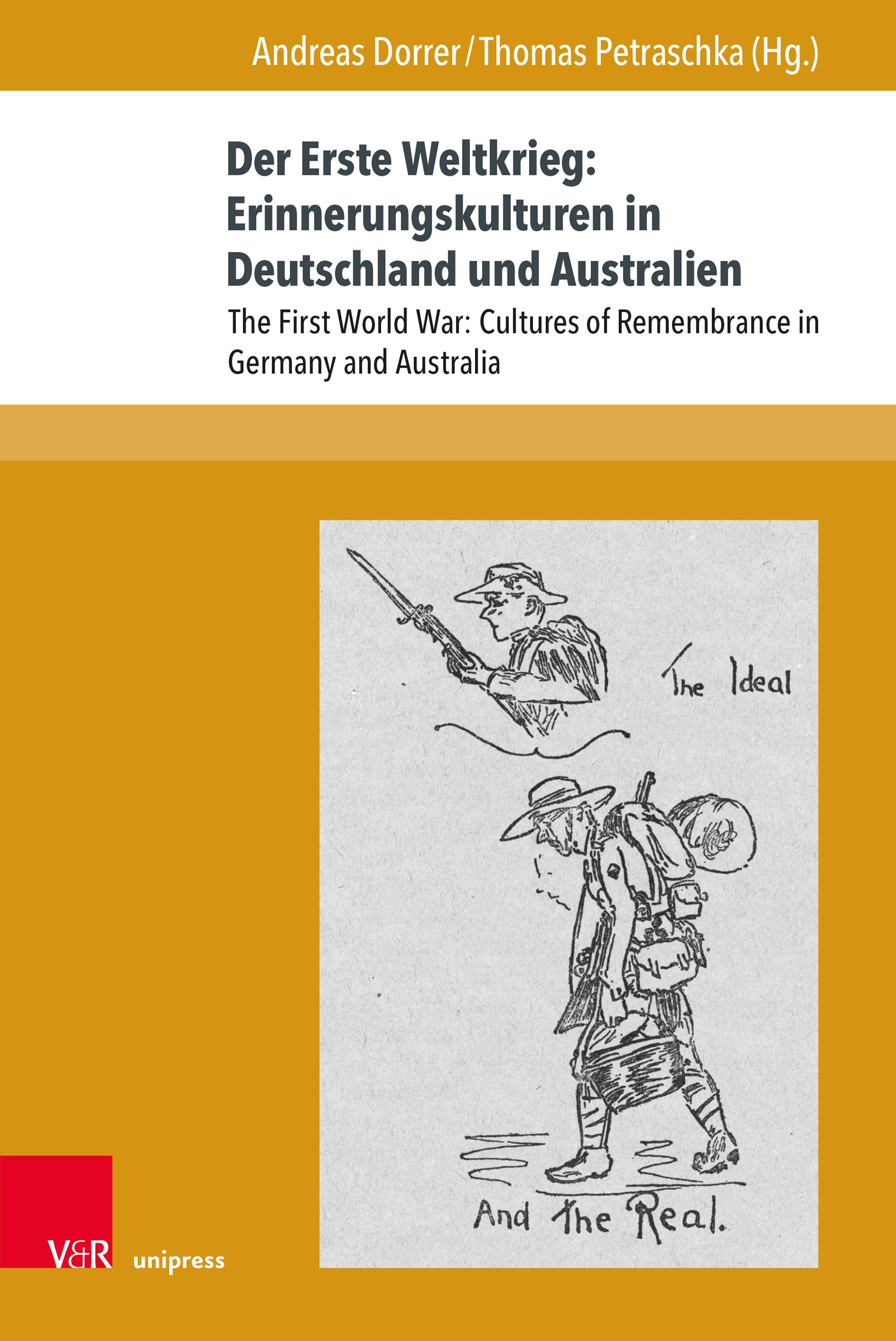 Vorderes Coverbild Der Erste Weltkrieg: Erinnerungskulturen in Deutschland und Australien