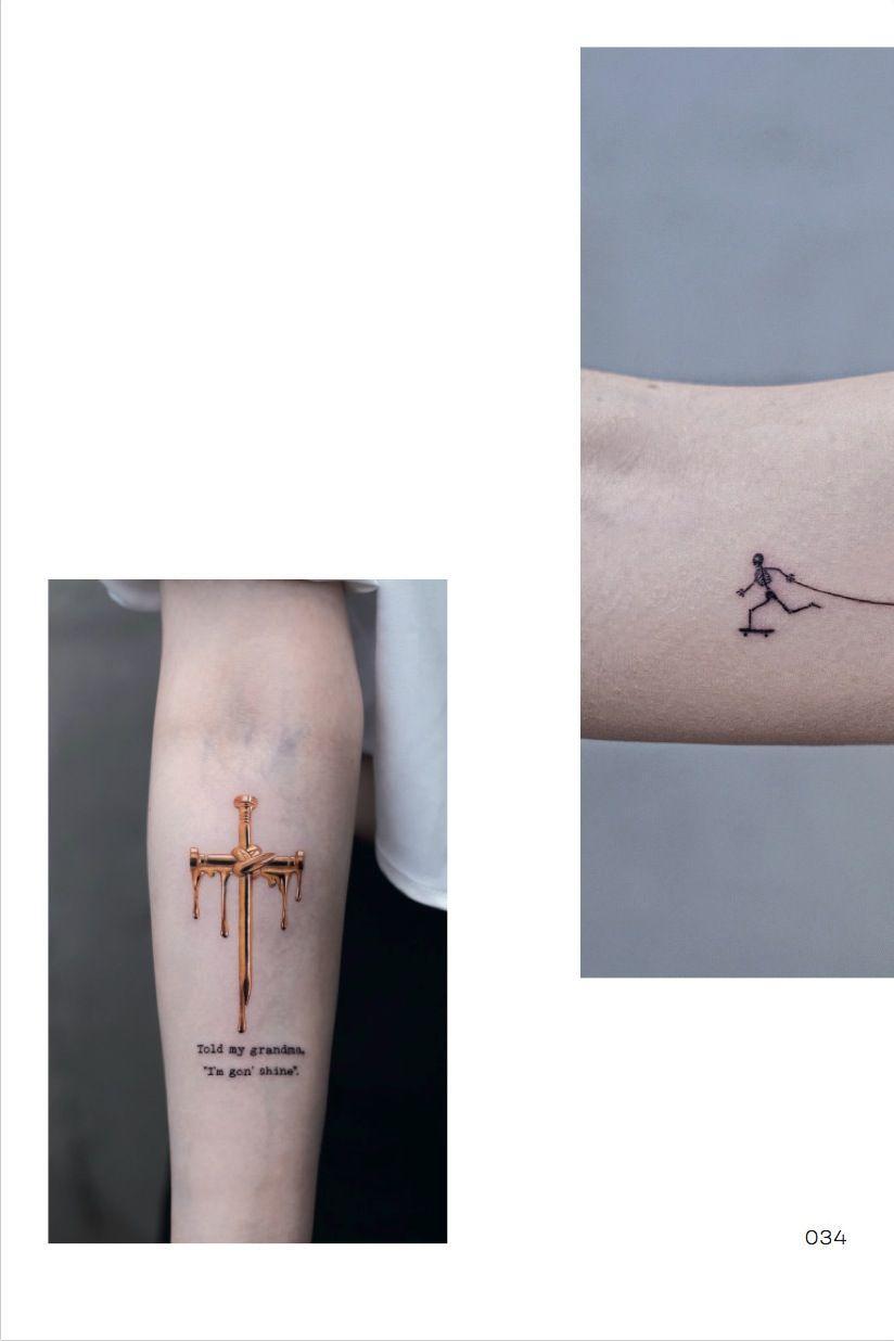 Beispielinhalt (Bild) Micro Tattoos