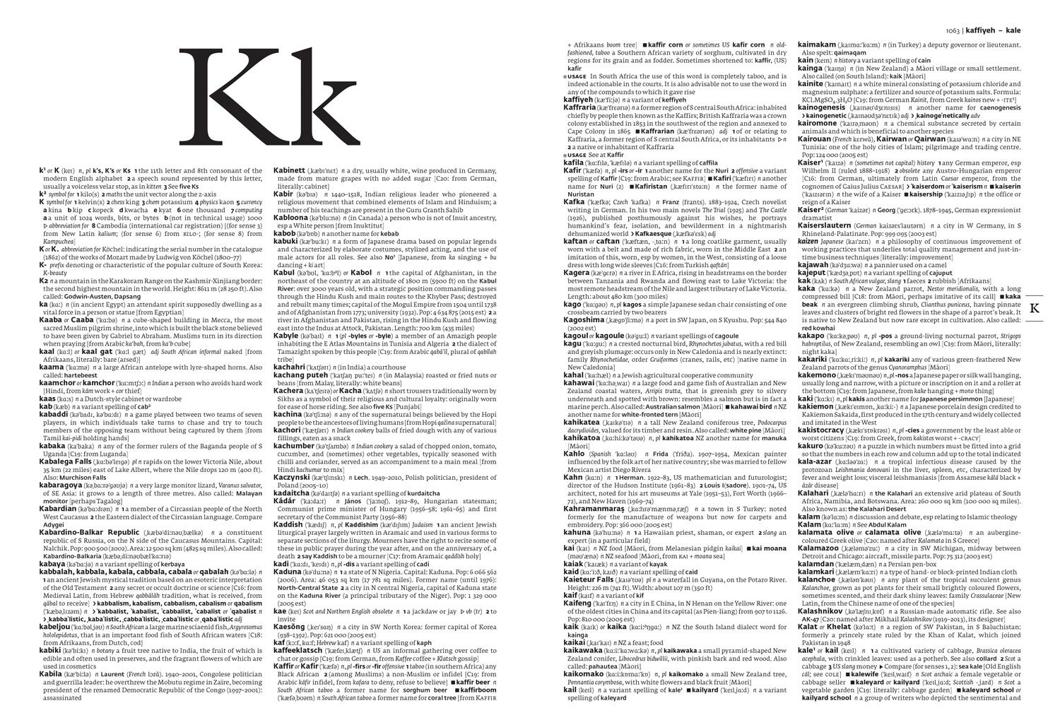 Beispielinhalt (Bild) Collins English Dictionary Complete and Unabridged