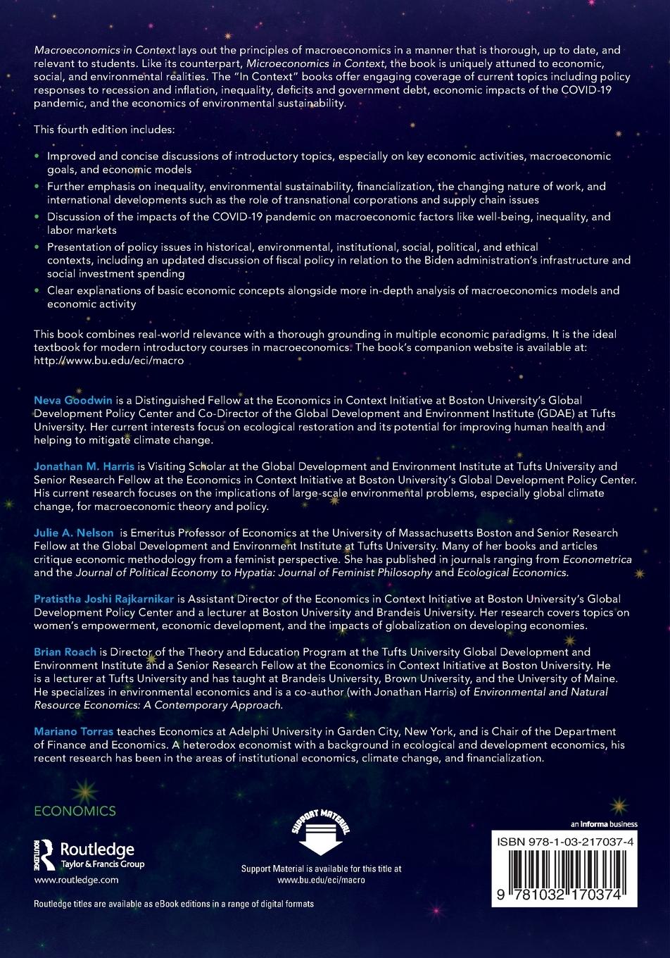 Rückseitencover Macroeconomics in Context