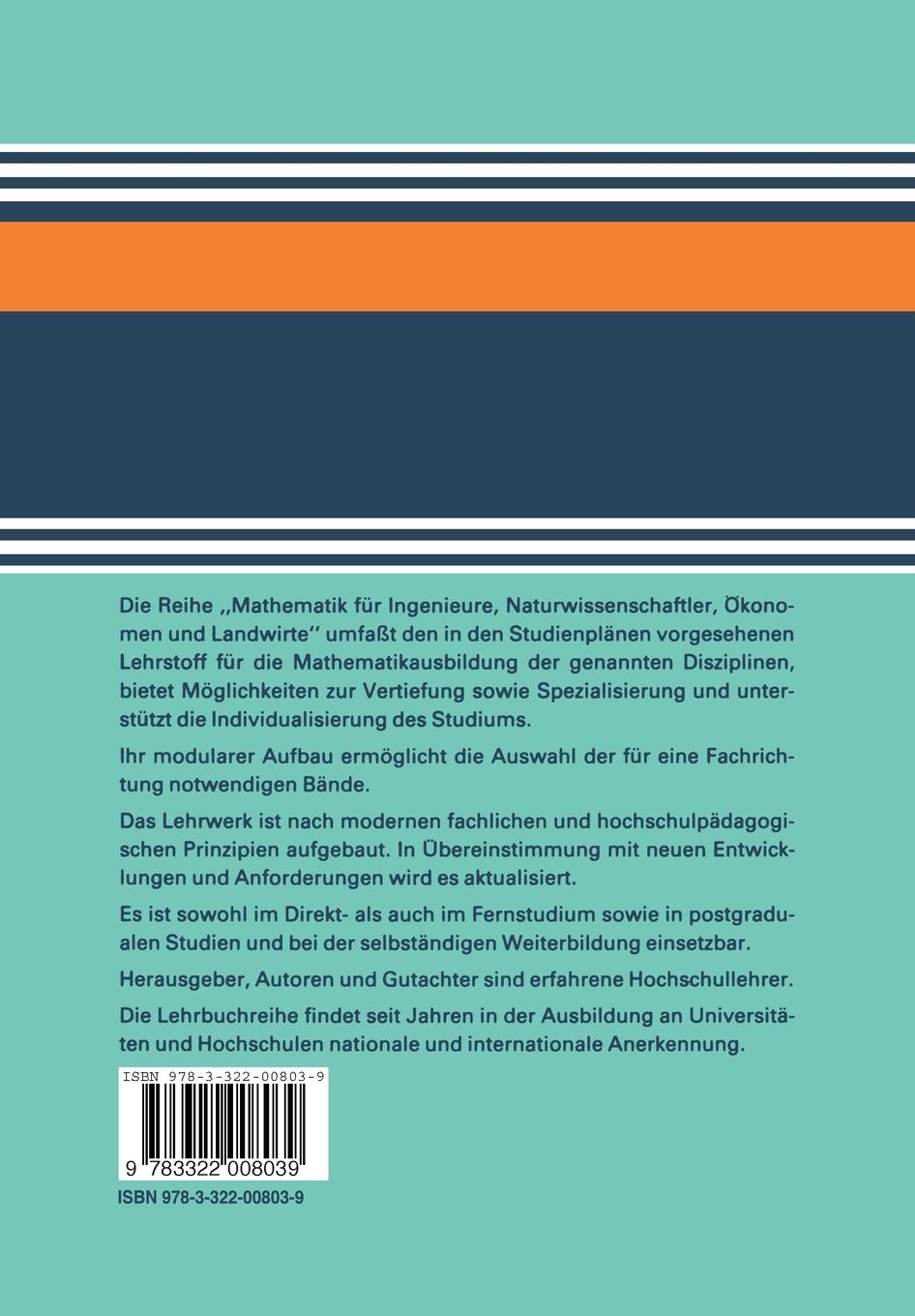 Rückseitencover Numerische Methoden