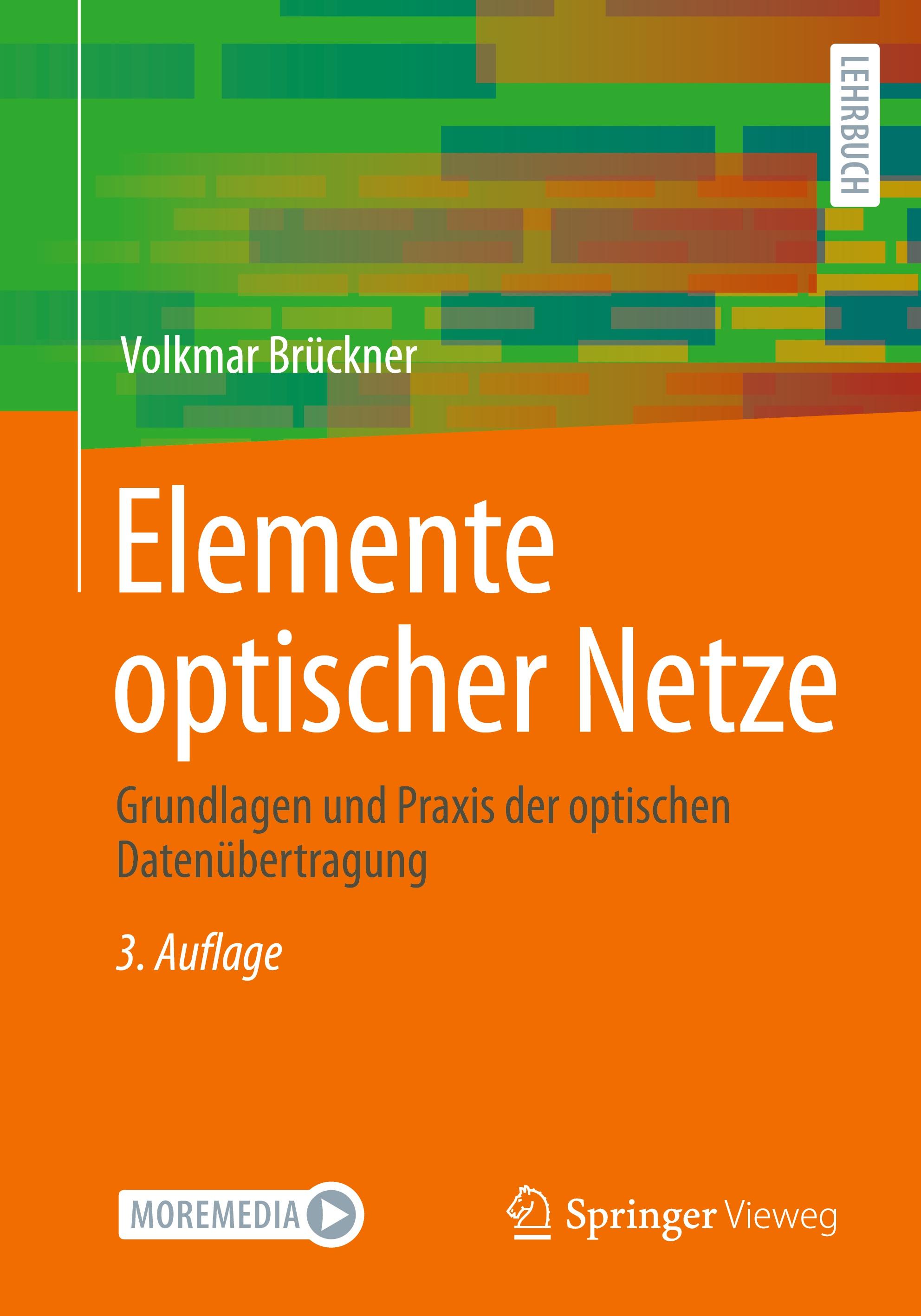 Vorderes Coverbild Elemente optischer Netze