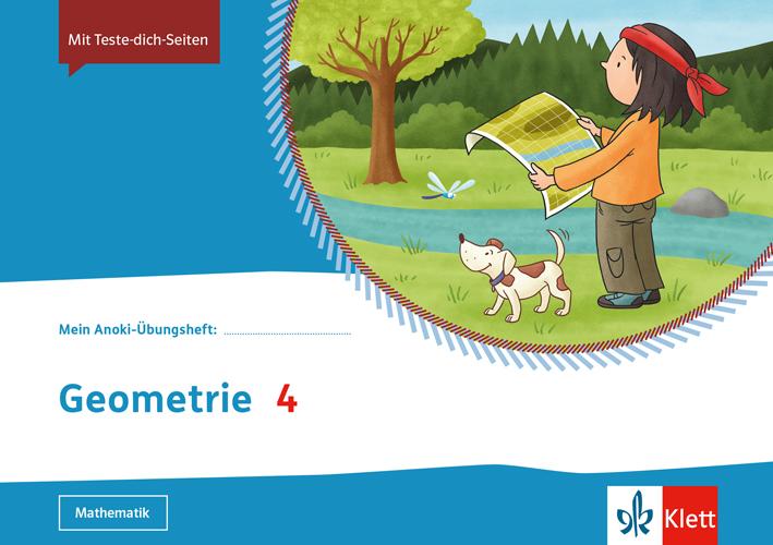 Vorderes Coverbild Mein Anoki-Übungsheft. Geometrie 4. Übungsheft Klasse 4