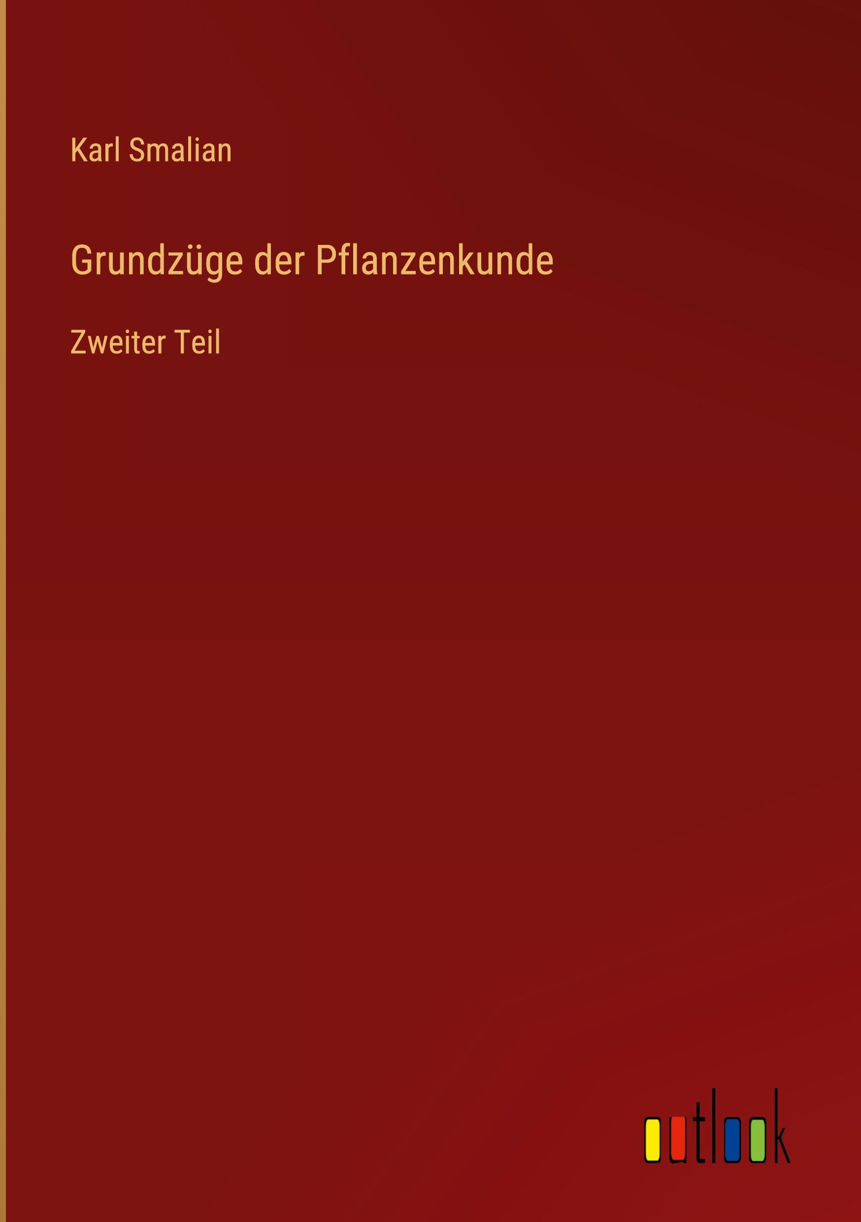 Vorderes Coverbild Grundzüge der Pflanzenkunde
