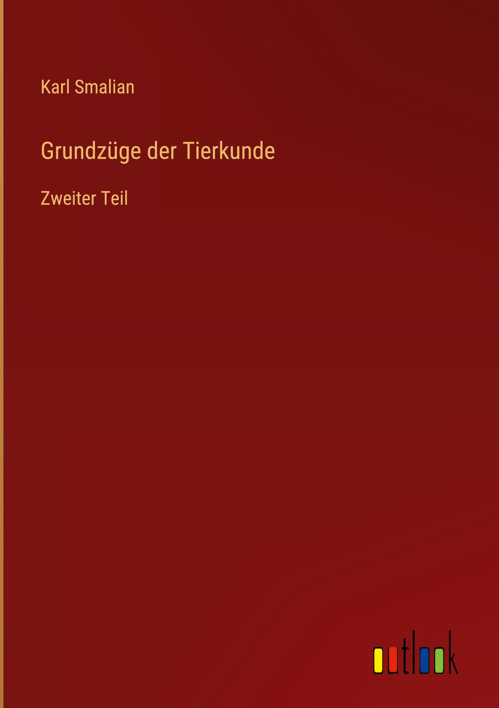 Vorderes Coverbild Grundzüge der Tierkunde