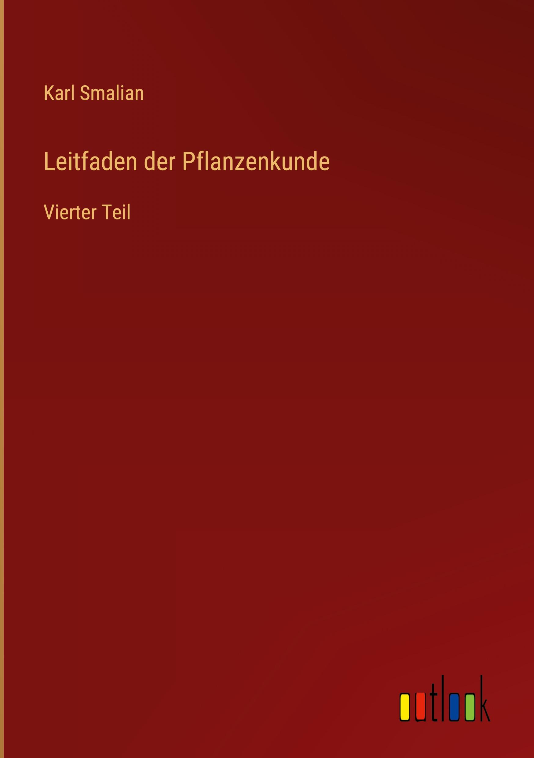 Vorderes Coverbild Leitfaden der Pflanzenkunde