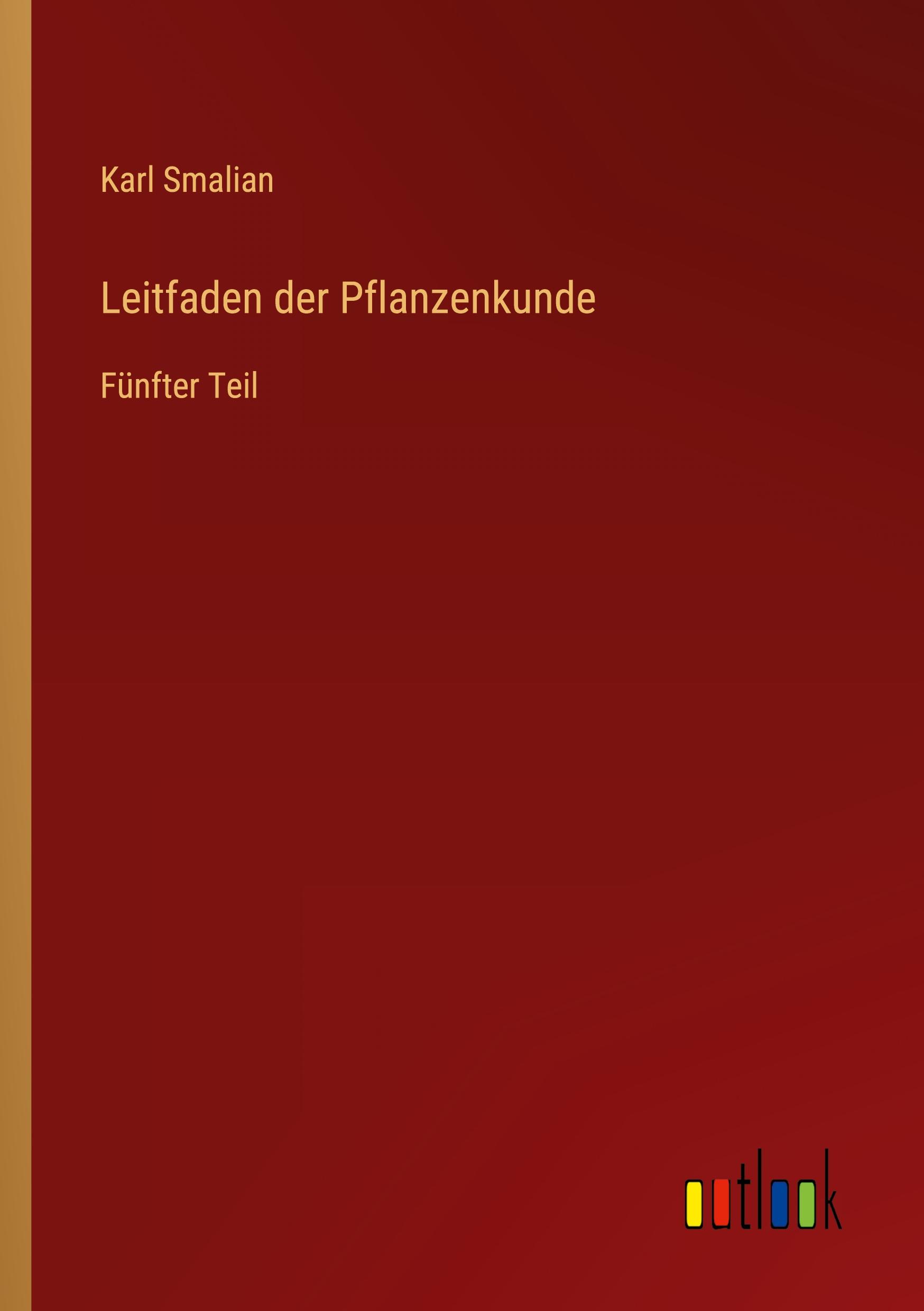 Vorderes Coverbild Leitfaden der Pflanzenkunde