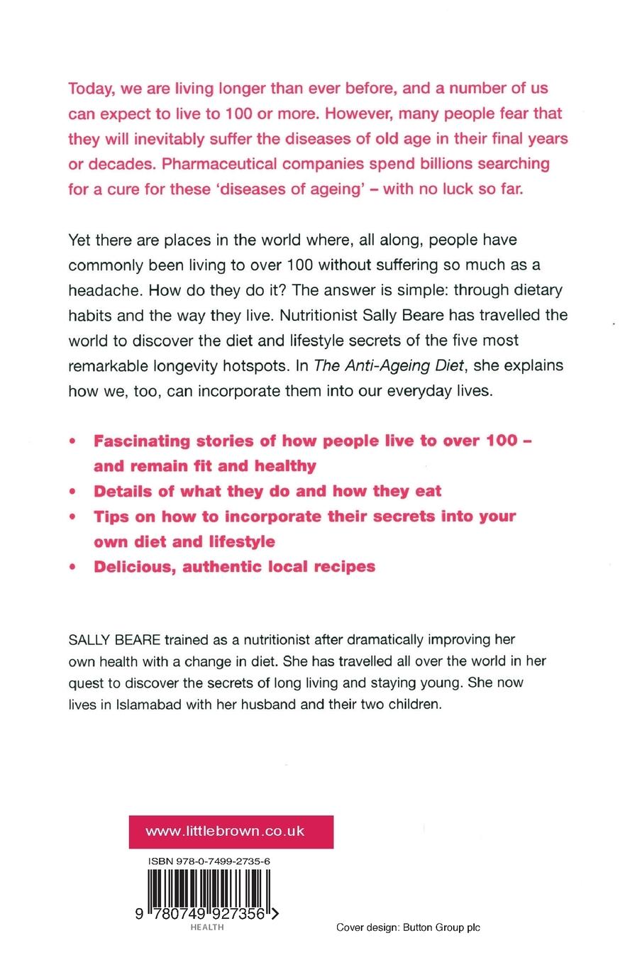 Rückseitencover The Anti-Ageing Diet