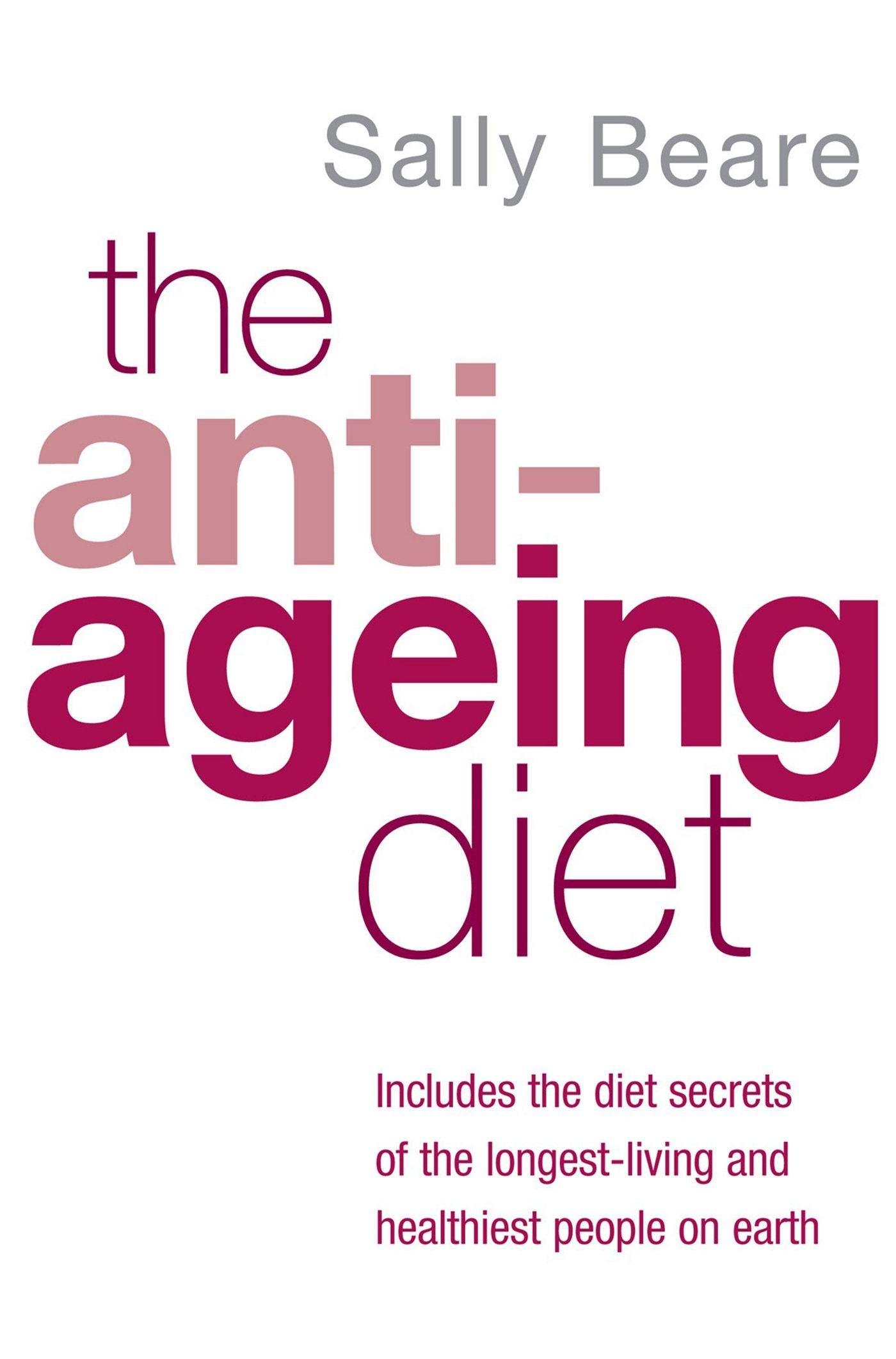 Vorderes Coverbild The Anti-Ageing Diet