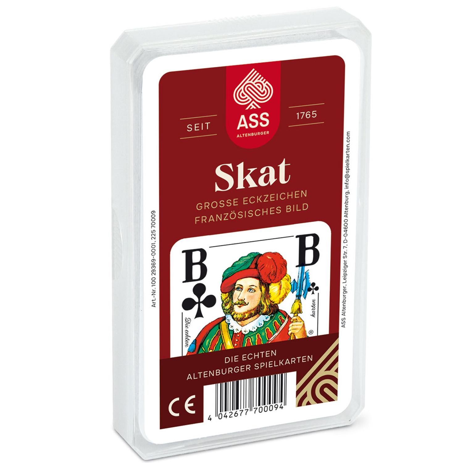 Vorderes Coverbild Senioren Skat. Französisches Bild