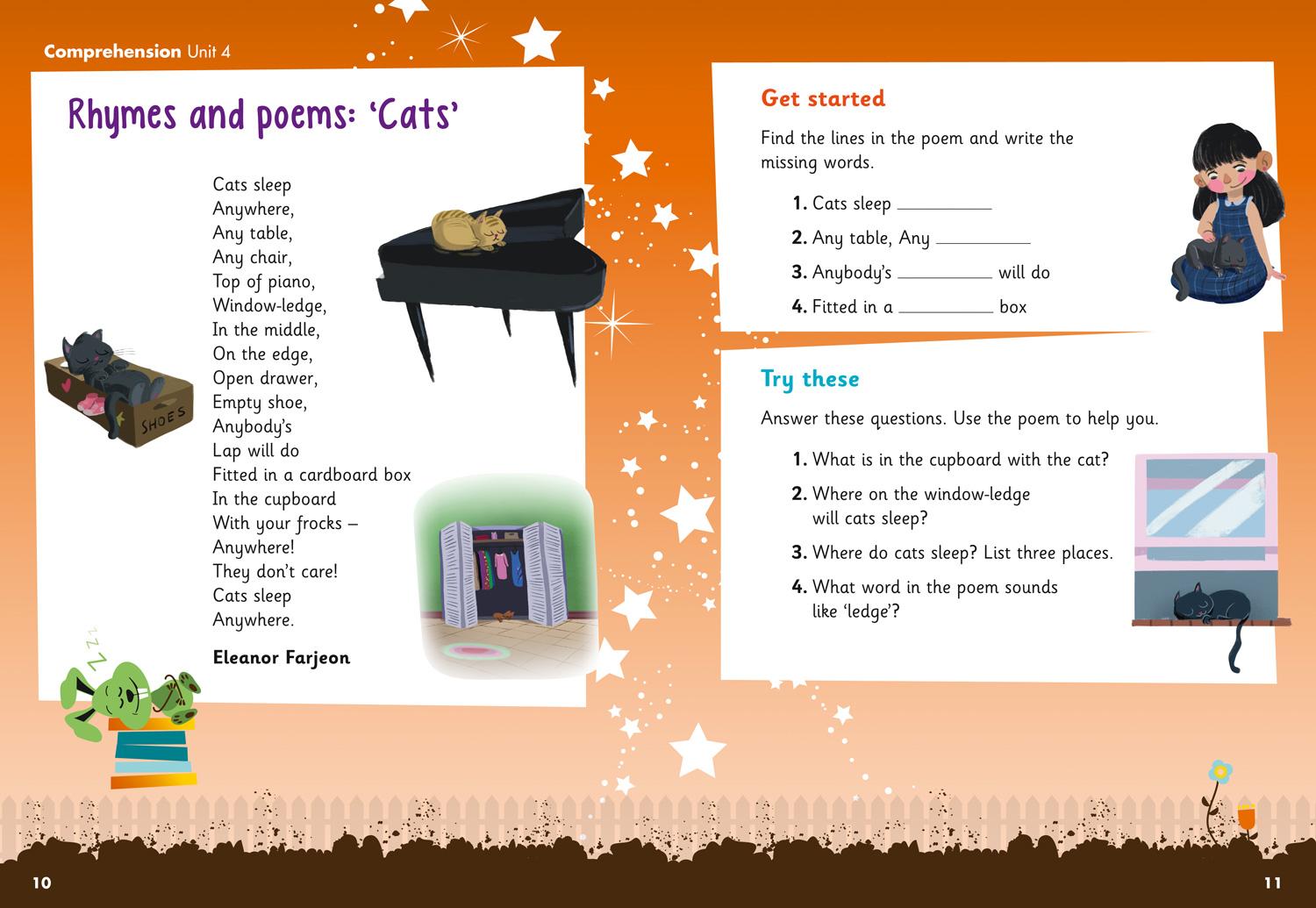 Beispielinhalt (Bild) Comprehension Skills Pupil Book 1