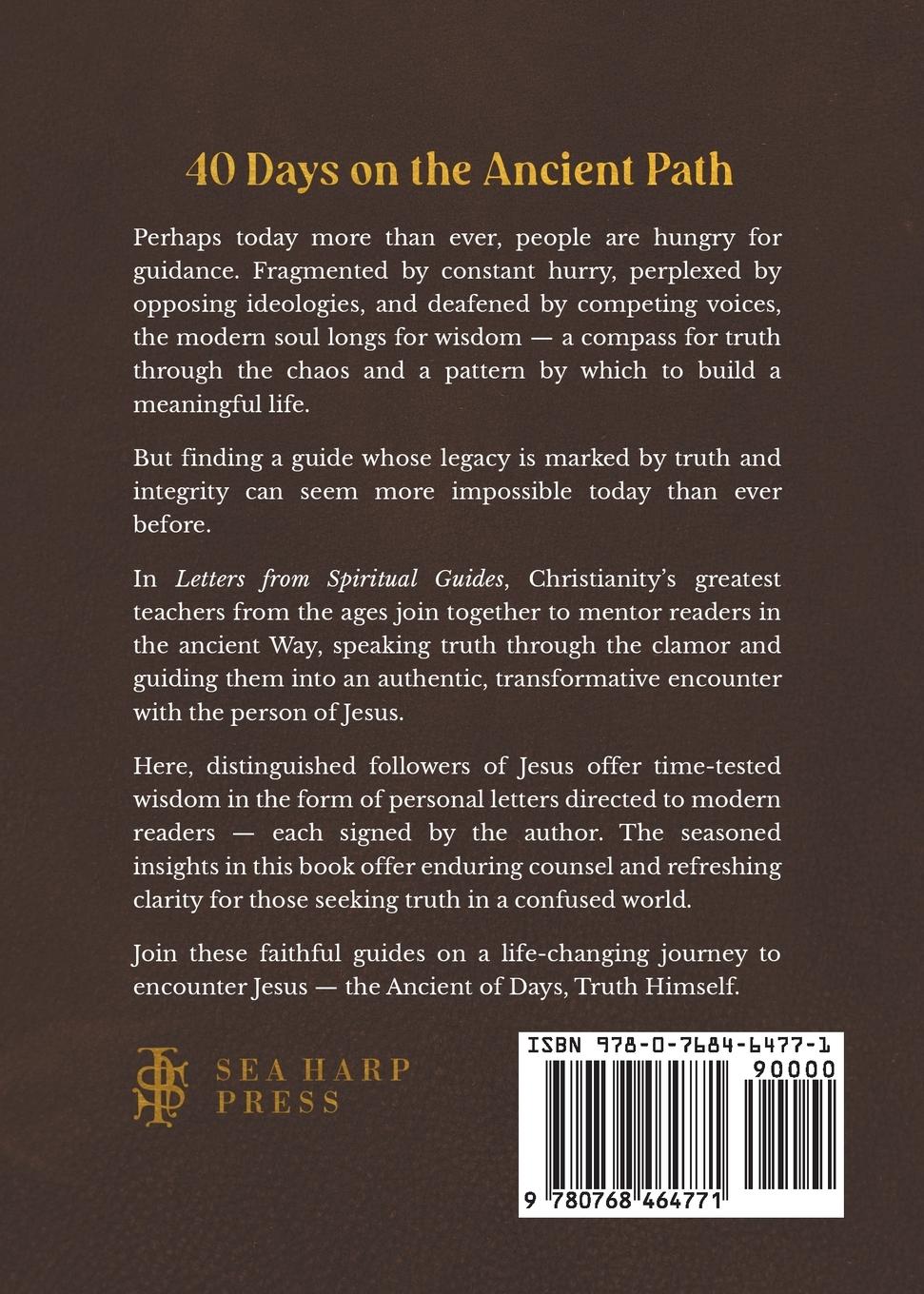 Rückseitencover Letters from Spiritual Guides