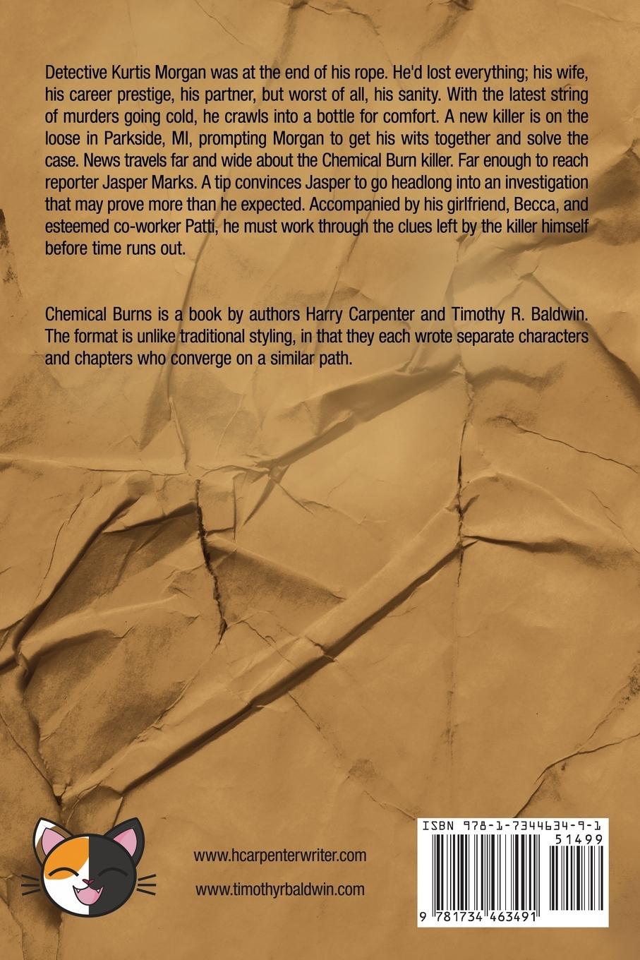 Rückseitencover Chemical Burns