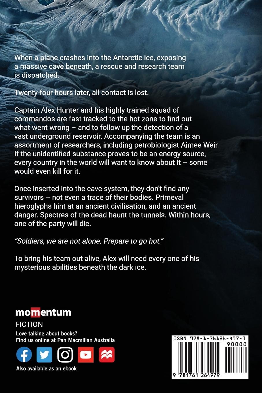 Rückseitencover Beneath the Dark Ice