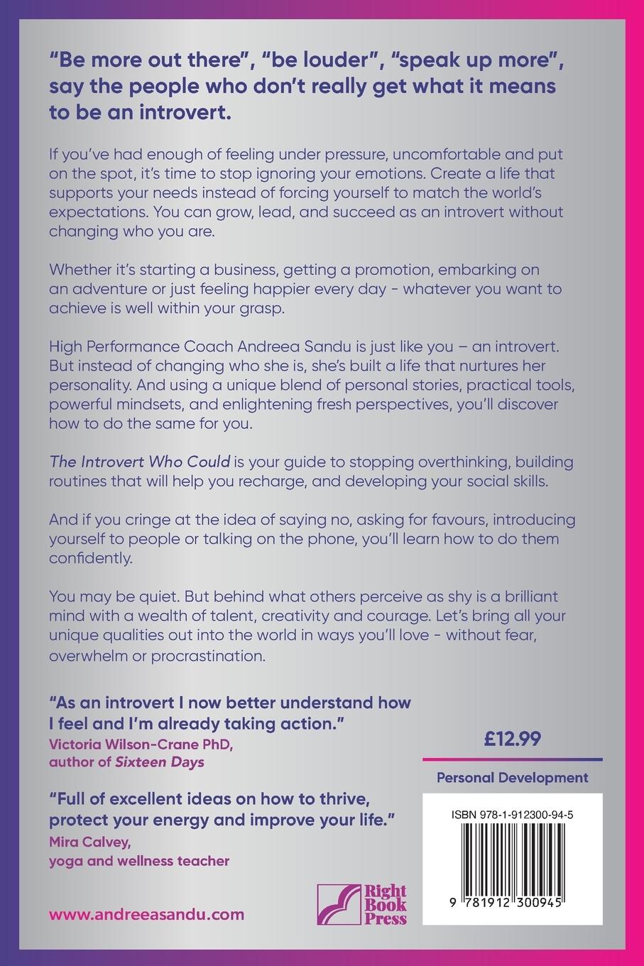 Rückseitencover The Introvert Who Could