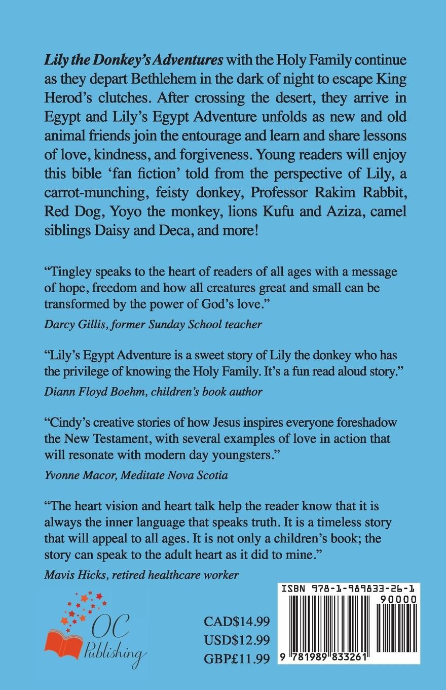 Rückseitencover Lily's Egypt Adventure