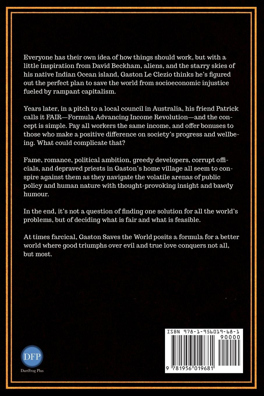 Rückseitencover Gaston Saves the World