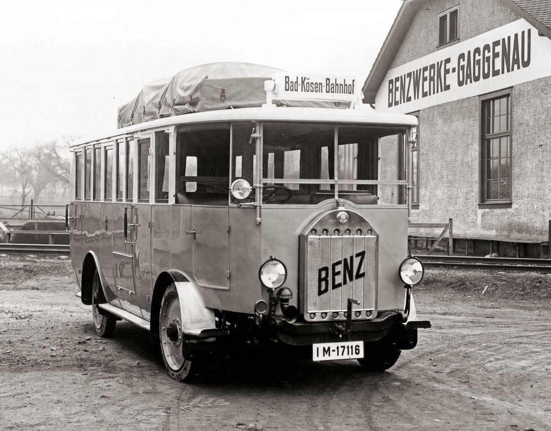 Beispielinhalt (Bild) Mercedes-Benz Omnibusse, Erster Band