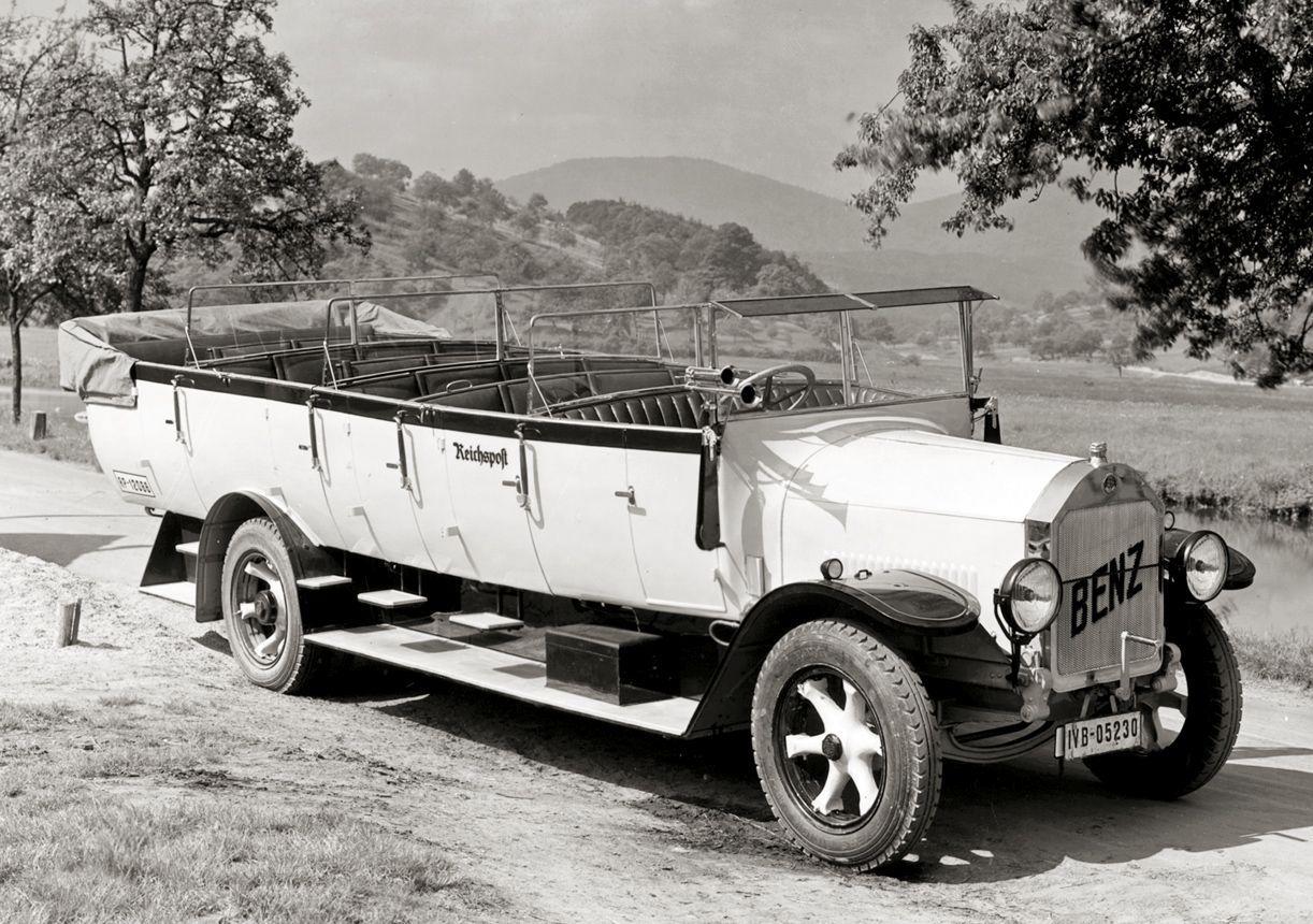 Beispielinhalt (Bild) Mercedes-Benz Omnibusse, Erster Band