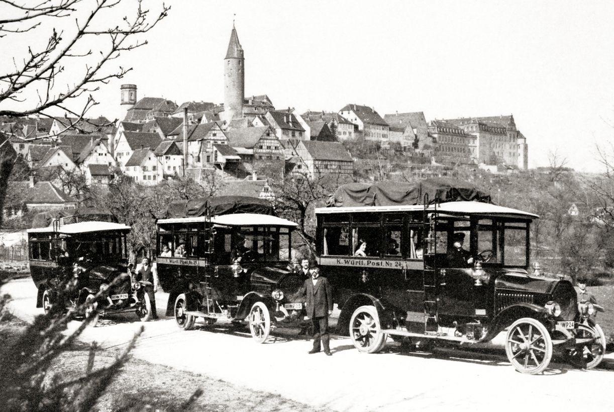 Beispielinhalt (Bild) Mercedes-Benz Omnibusse, Erster Band