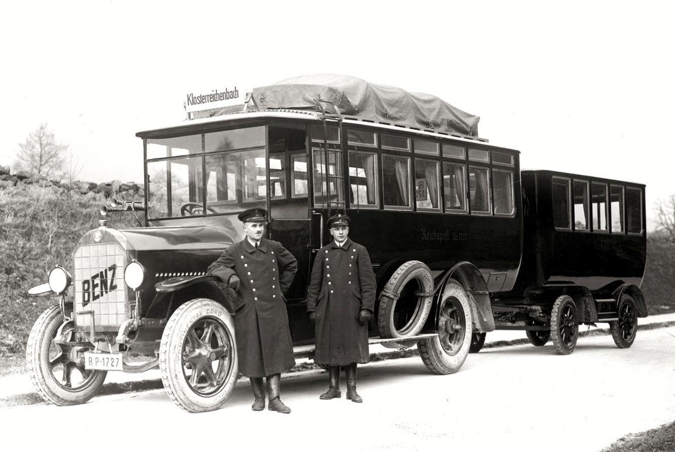 Beispielinhalt (Bild) Mercedes-Benz Omnibusse, Erster Band
