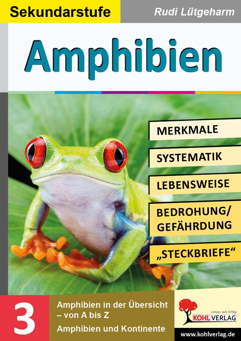 Vorderes Coverbild Amphibien - Merkmale, Lebensraum, Systematik