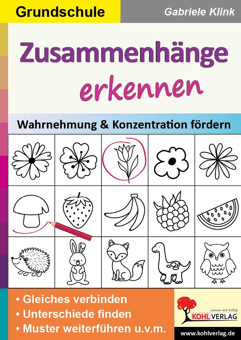 Vorderes Coverbild Zusammenhänge erkennen / Grundschule