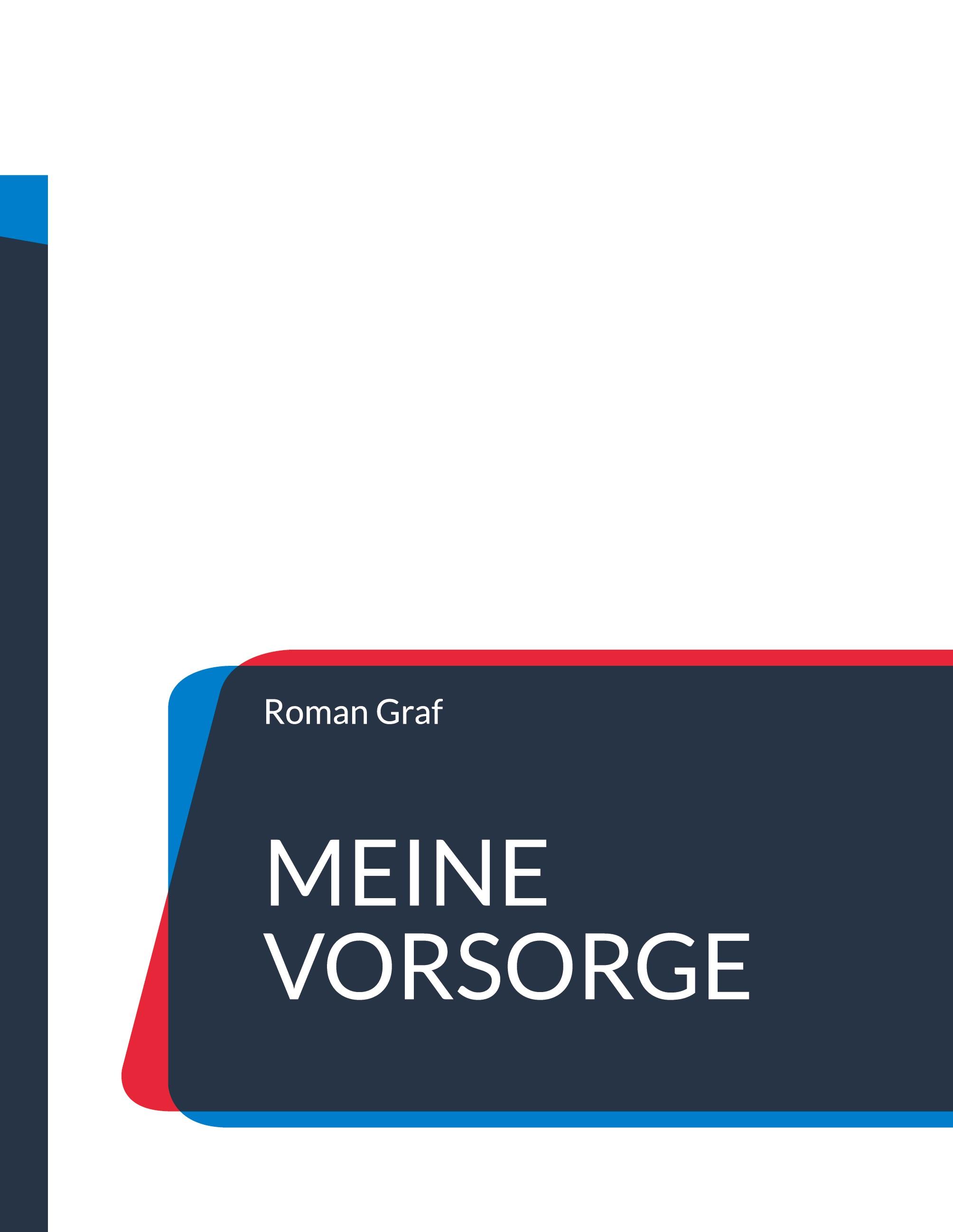 Vorderes Coverbild Meine Vorsorge