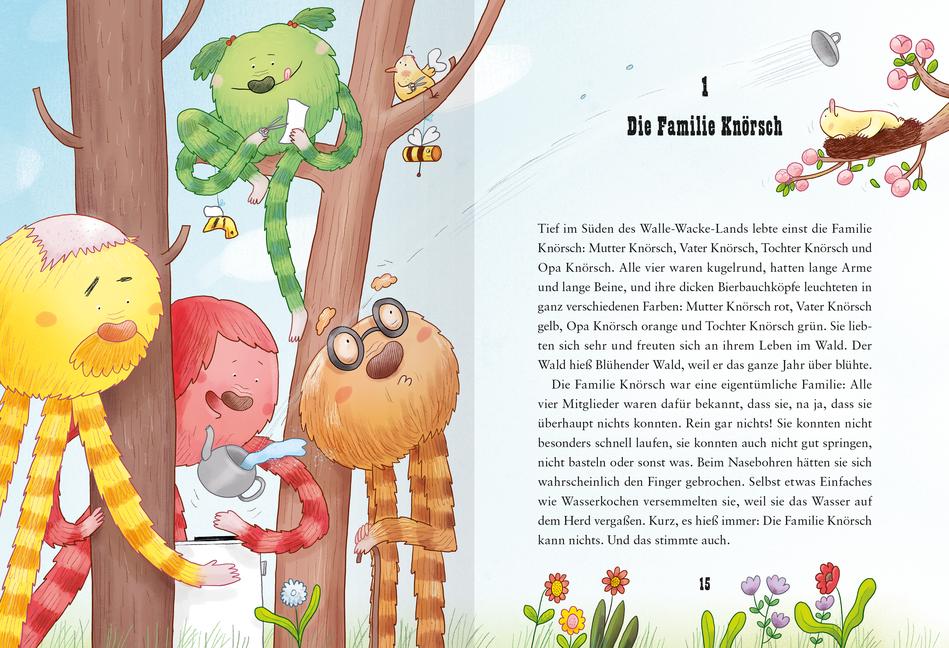 Beispielinhalt (Bild) Billy Backe, Band 4 - Billy Backe und der Lachende Drache