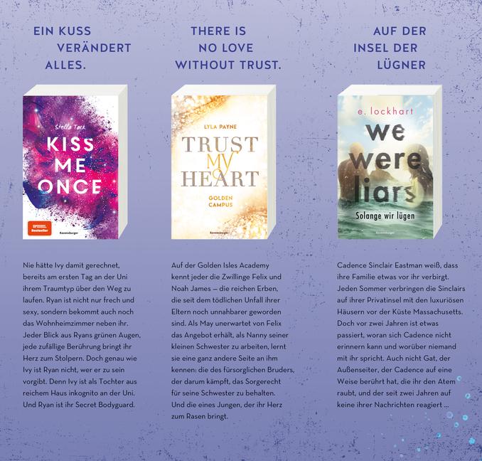 Beispielinhalt (Bild) Be My Forever - First & Forever 2 (Intensive, tief berührende New Adult Romance)