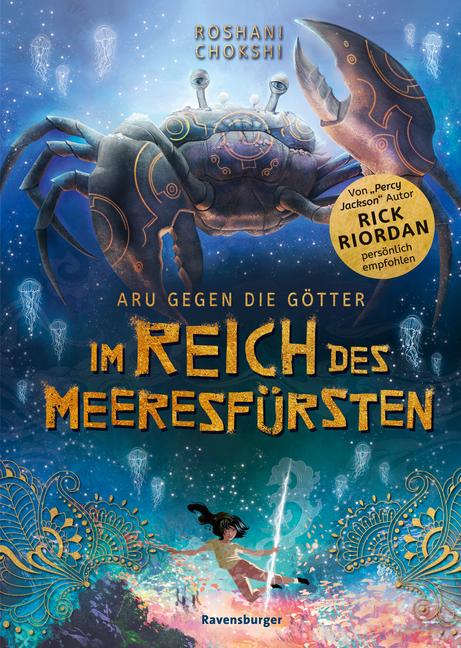 Vorderes Coverbild Aru gegen die Götter, Band 2: Im Reich des Meeresfürsten