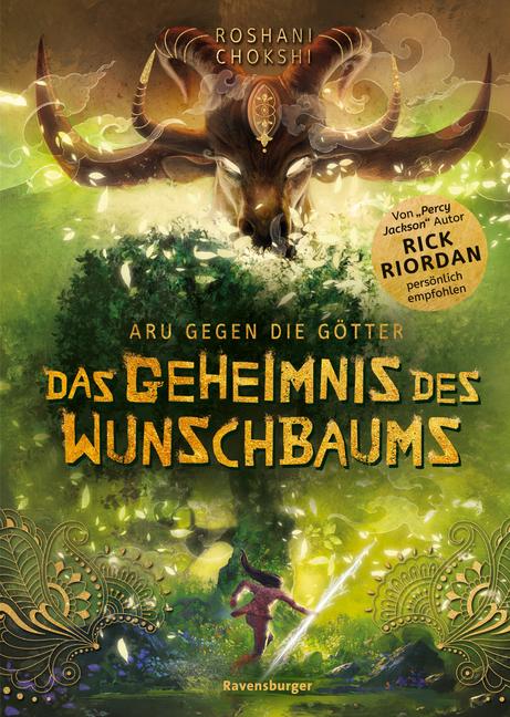 Vorderes Coverbild Aru gegen die Götter, Band 3: Das Geheimnis des Wunschbaums