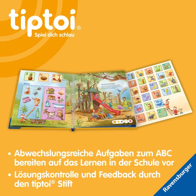 Beispielinhalt (Bild) tiptoi® Meine Lern-Spiel-Welt - Buchstaben