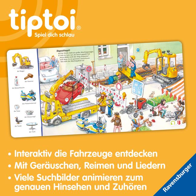 Beispielinhalt (Bild) tiptoi® Suchen und Entdecken - Fahrzeuge