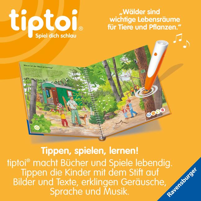 Beispielinhalt (Bild) tiptoi® Wieso? Weshalb? Warum? - Unser Wald
