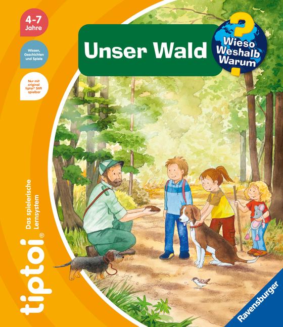 Vorderes Coverbild tiptoi® Wieso? Weshalb? Warum? - Unser Wald