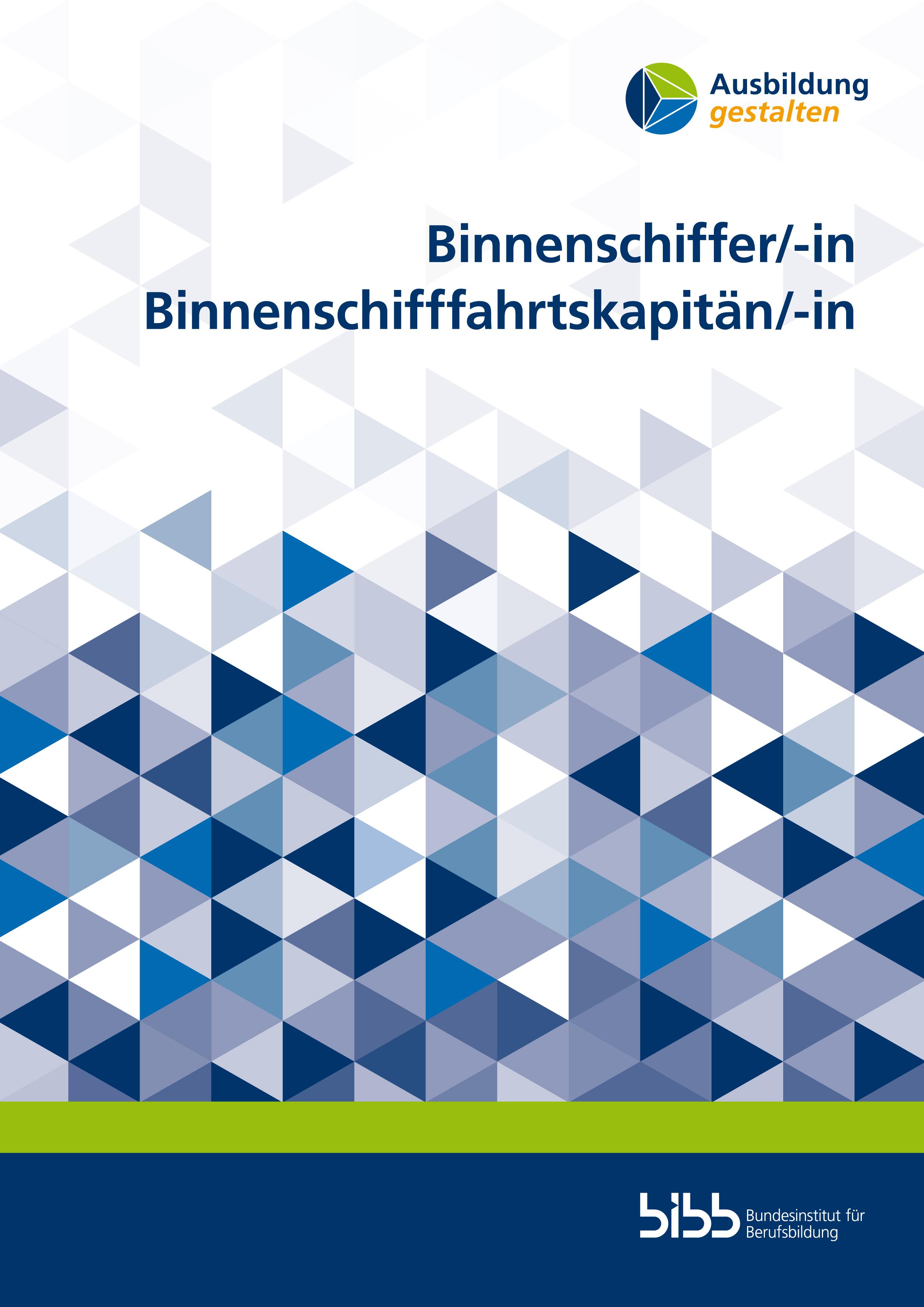 Vorderes Coverbild Binnenschiffer/-in. Binnenschifffahrtskapitän/-in