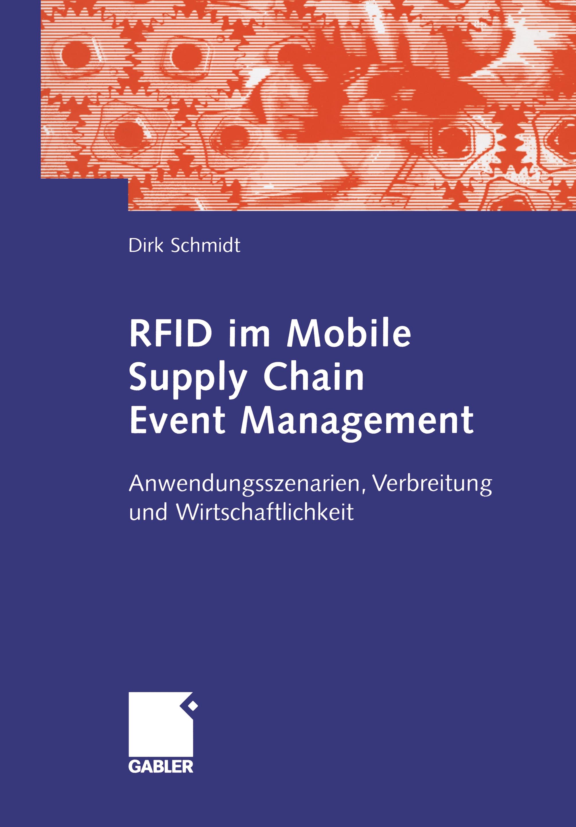 Vorderes Coverbild RFID im Mobile Supply Chain Event Management