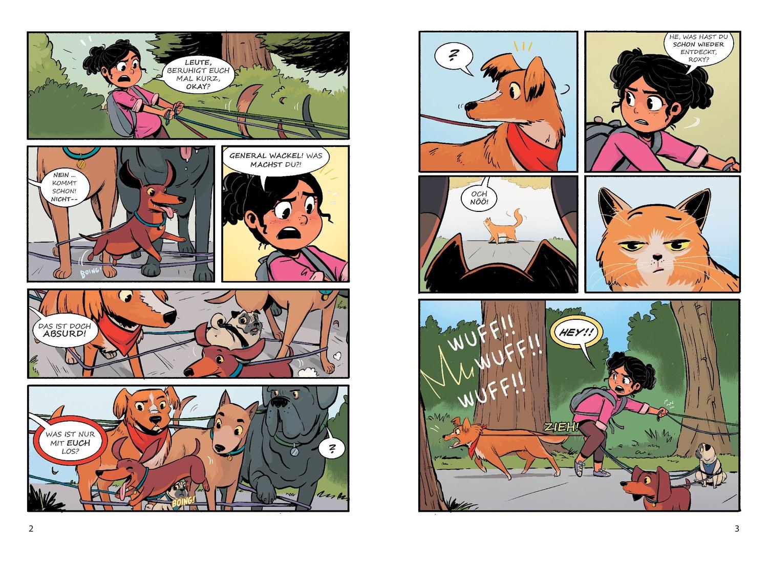 Beispielinhalt (Bild) PAWS. Die Pfötchen-Freunde