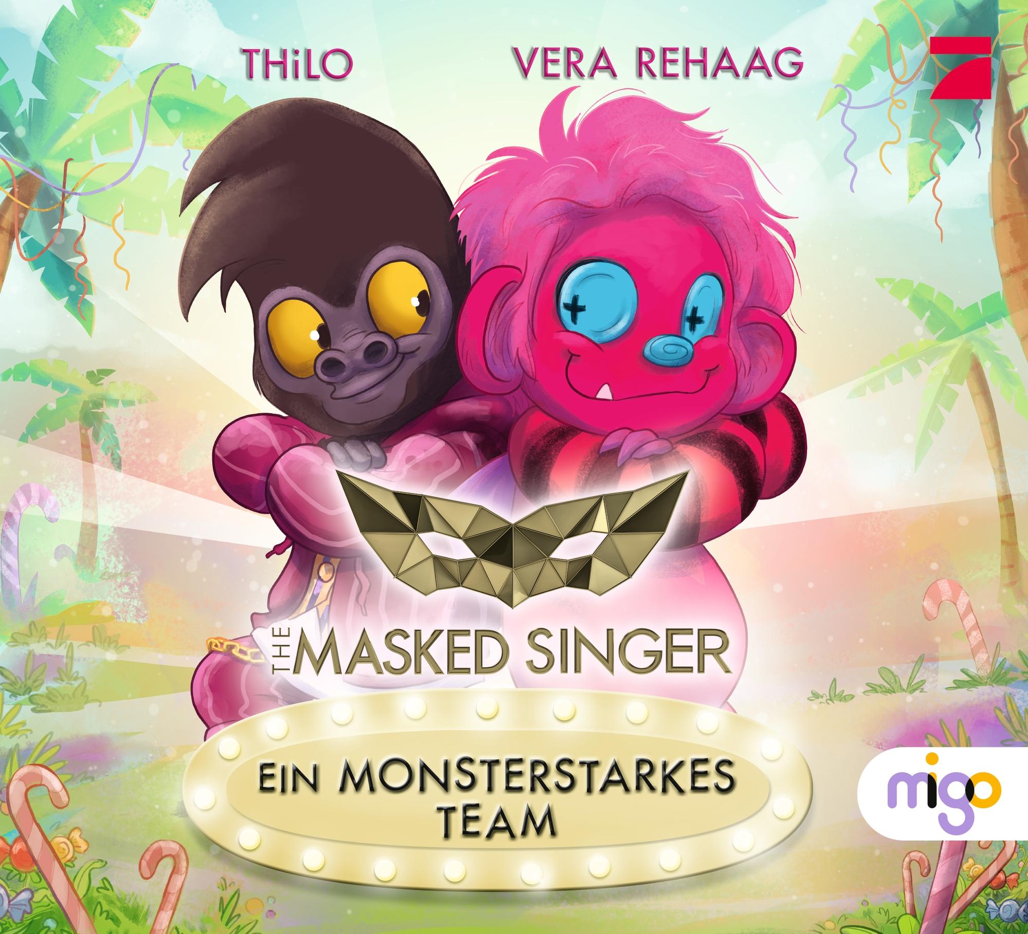 Vorderes Coverbild The Masked Singer 2. Ein monsterstarkes Team