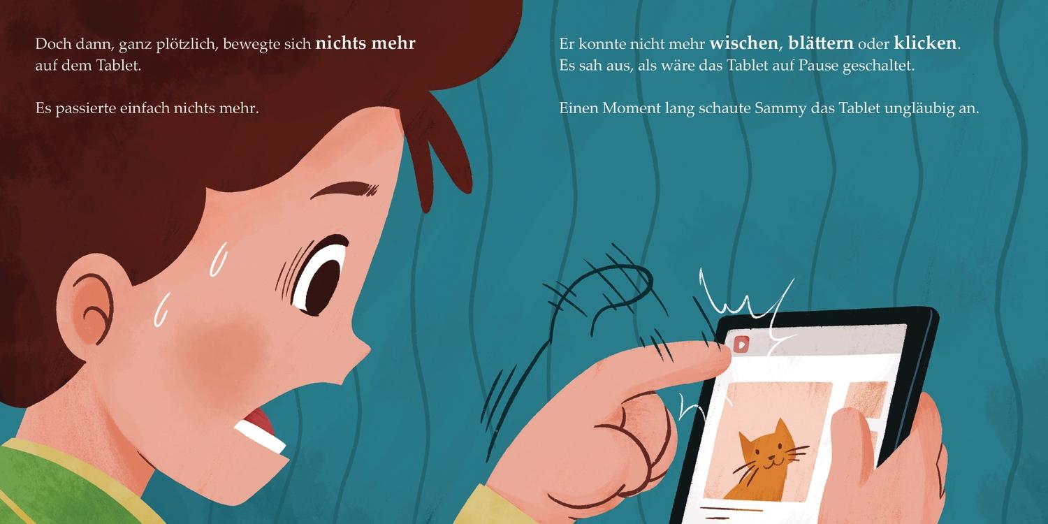 Beispielinhalt (Bild) Hilfe! Das Internet ist weg!
