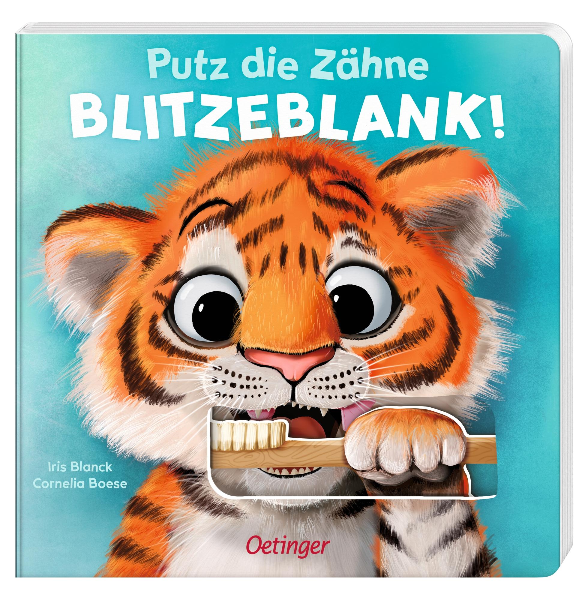 Vorderes Coverbild Putz die Zähne blitzeblank!
