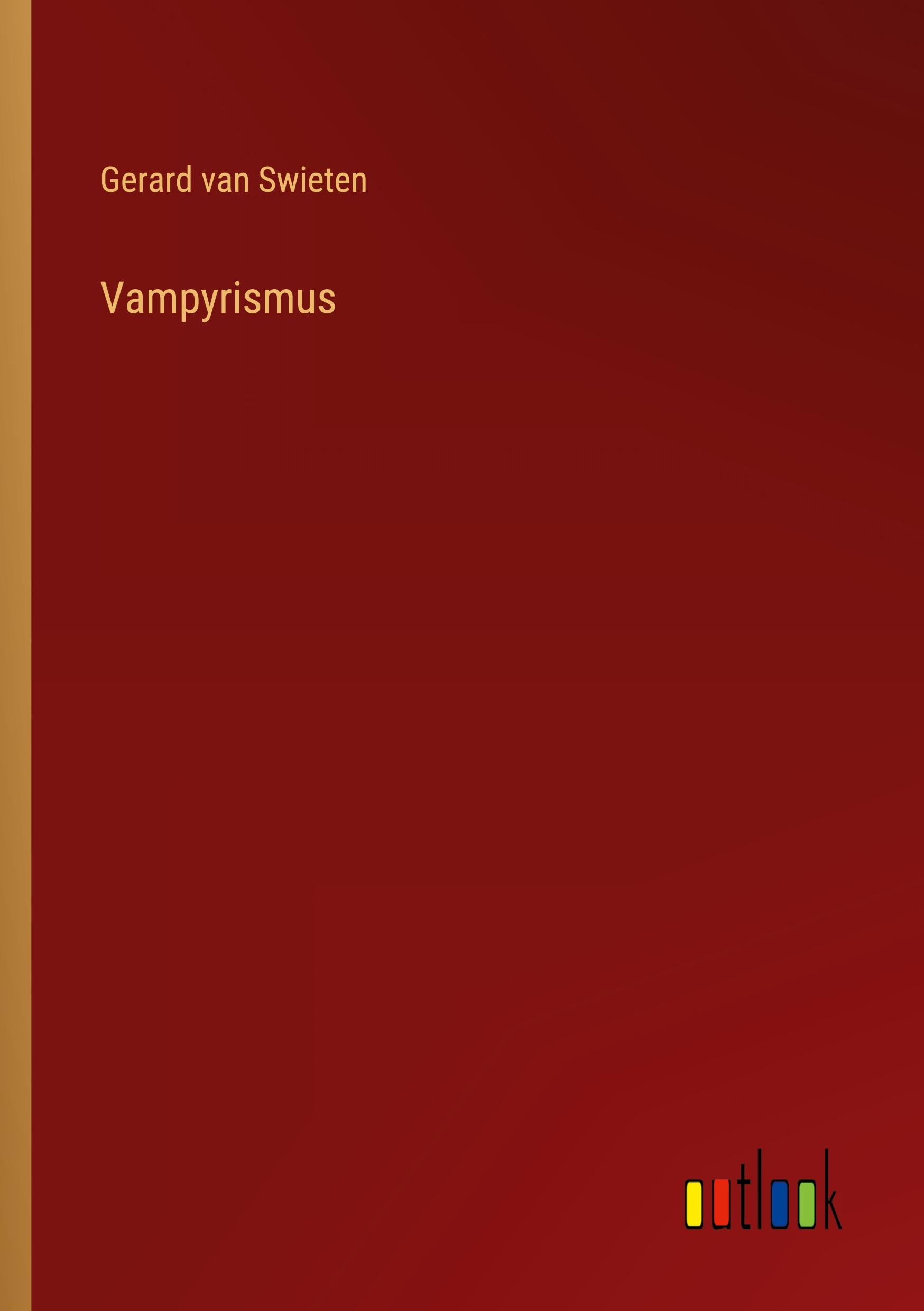 Vorderes Coverbild Vampyrismus
