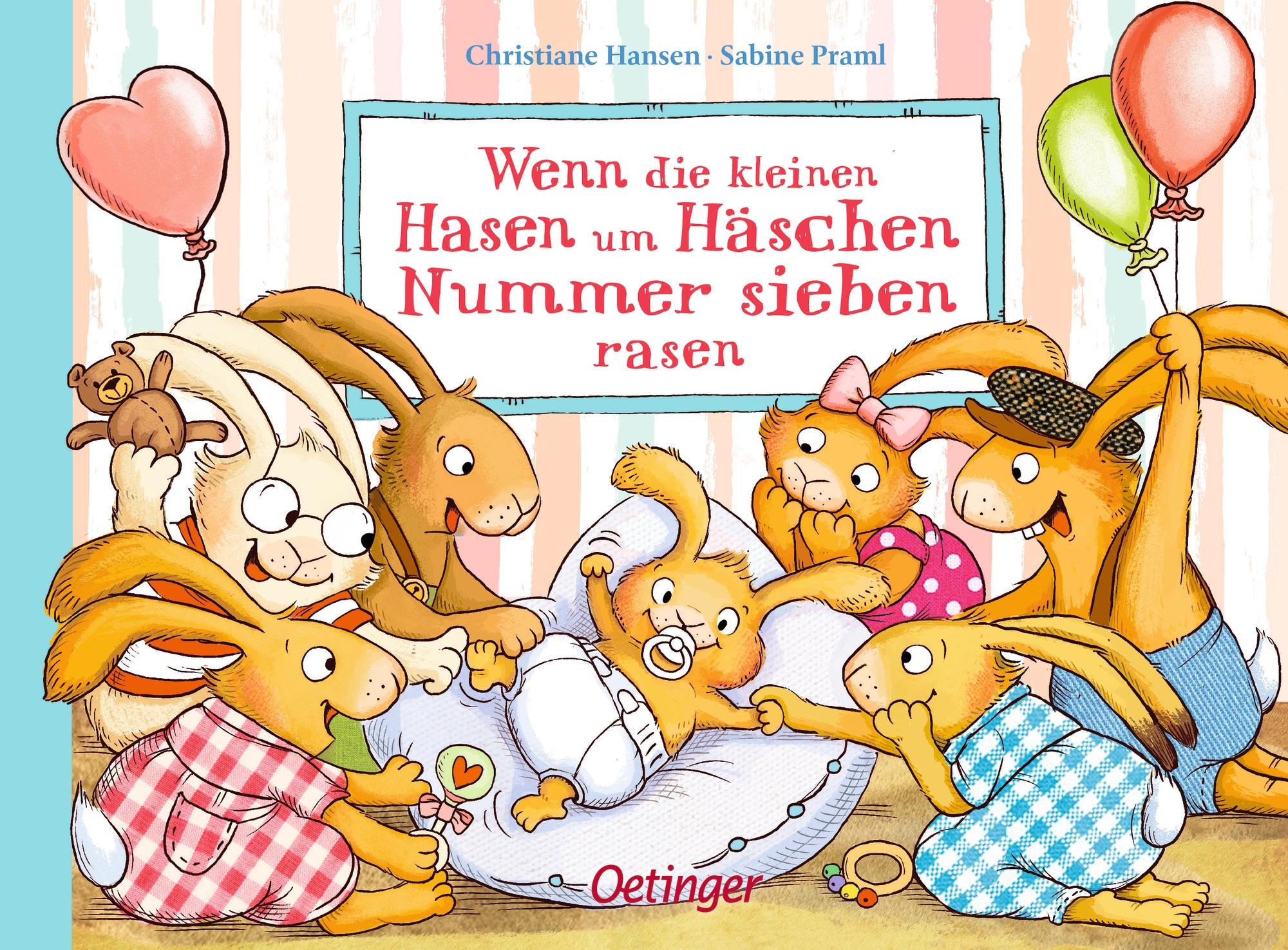 Vorderes Coverbild Wenn die kleinen Hasen um Häschen Nummer sieben rasen