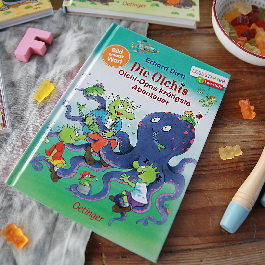 Beispielinhalt (Bild) Die Olchis. Olchi-Opas krötigste Abenteuer