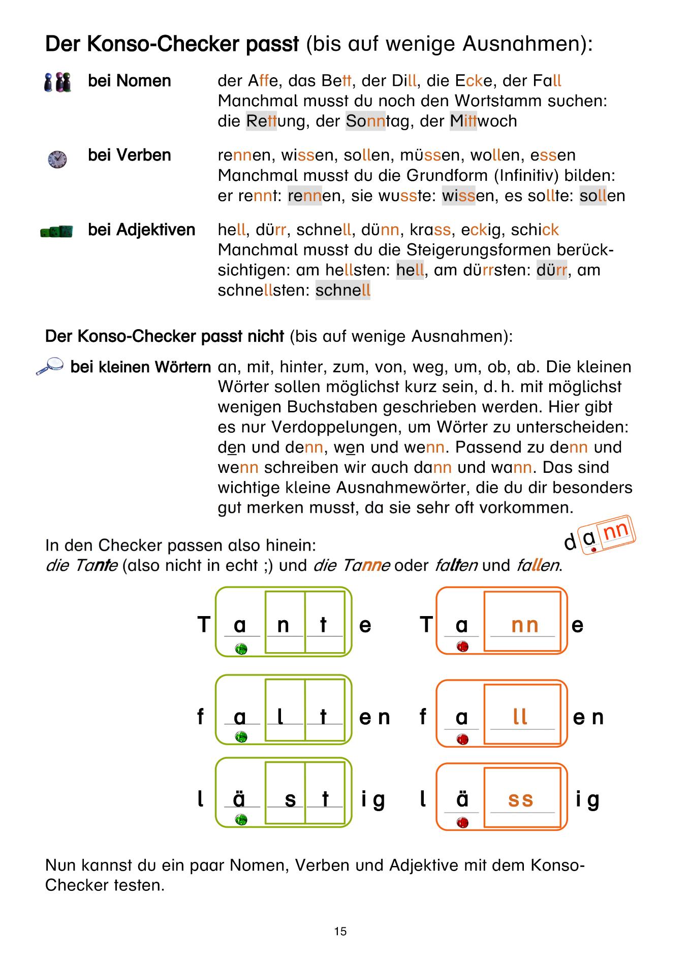 Beispielinhalt (Bild) Konso-Checker