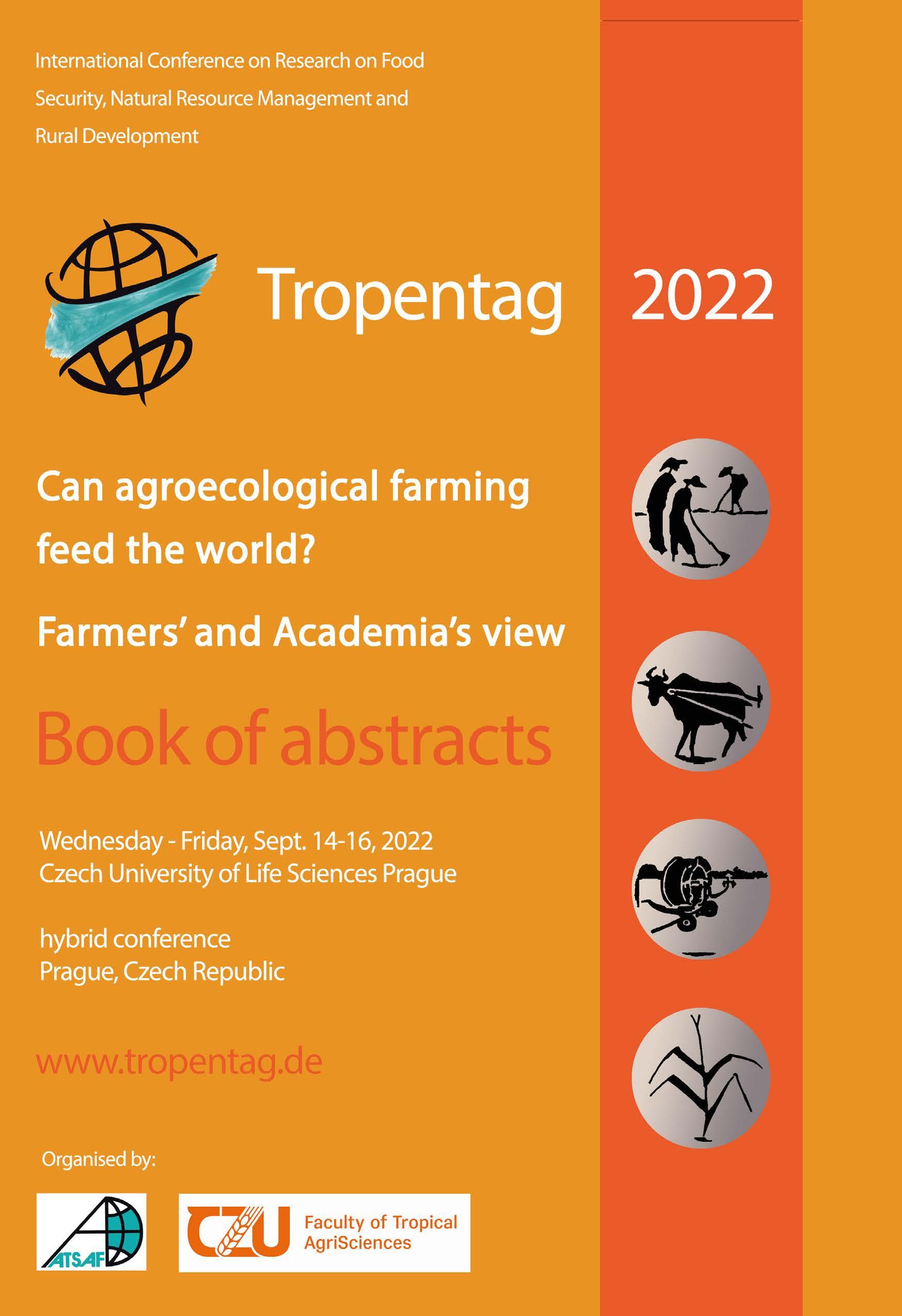 Vorderes Coverbild Tropentag 2022 - International Research on Food Security, Natural Resource Management and Rural Development