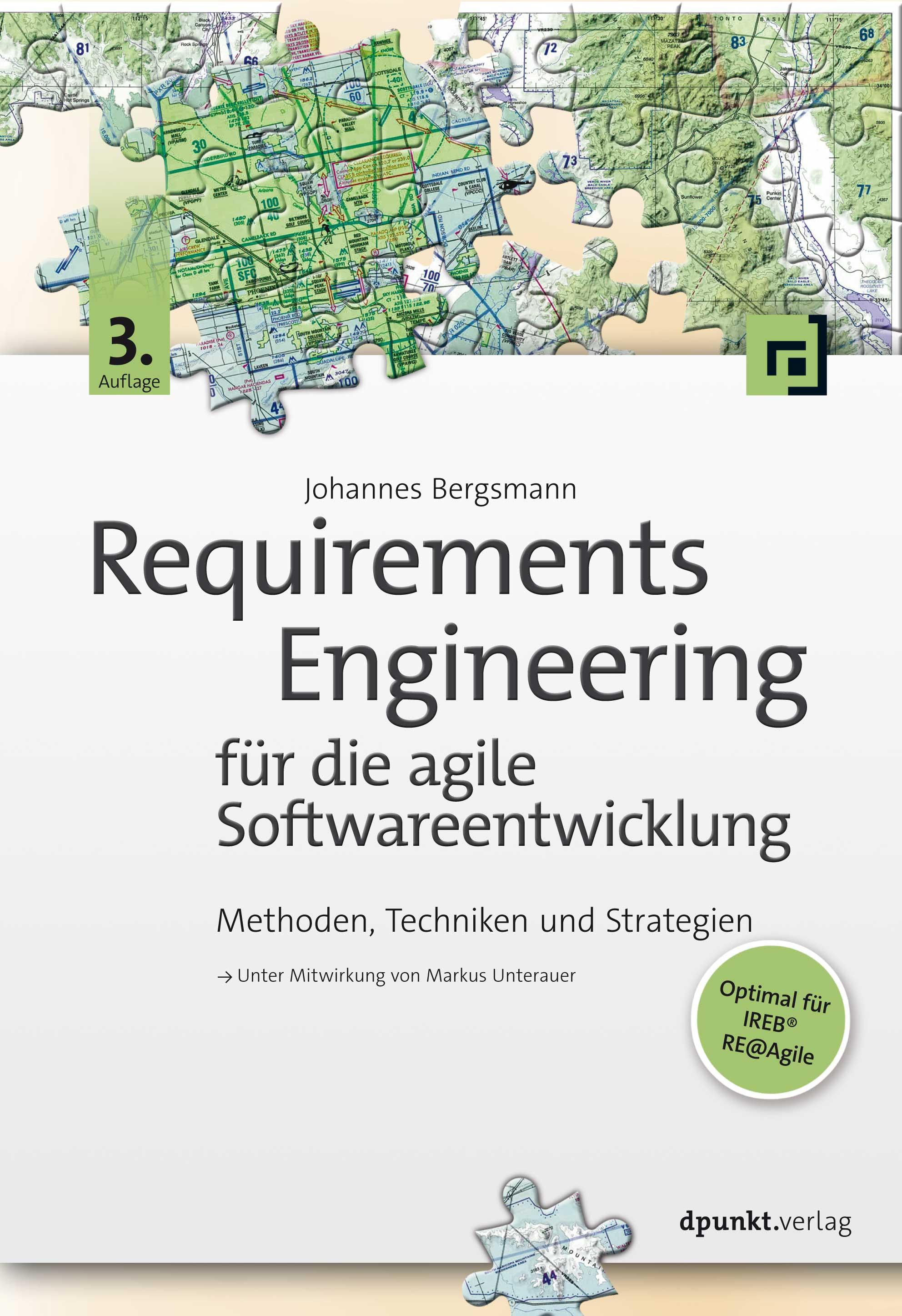 Vorderes Coverbild Requirements Engineering für die agile Softwareentwicklung